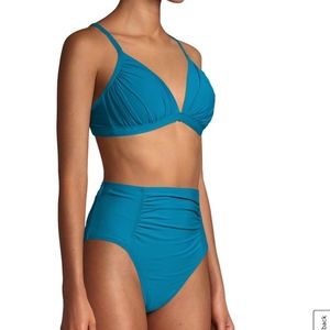 Time and Tru Blue Swimsuit Bikini Bottom